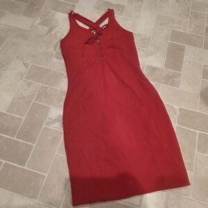Years Of Ours Dress Red Small